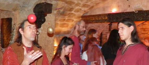 Taverne médiévale Les visiteurs EVG intripid